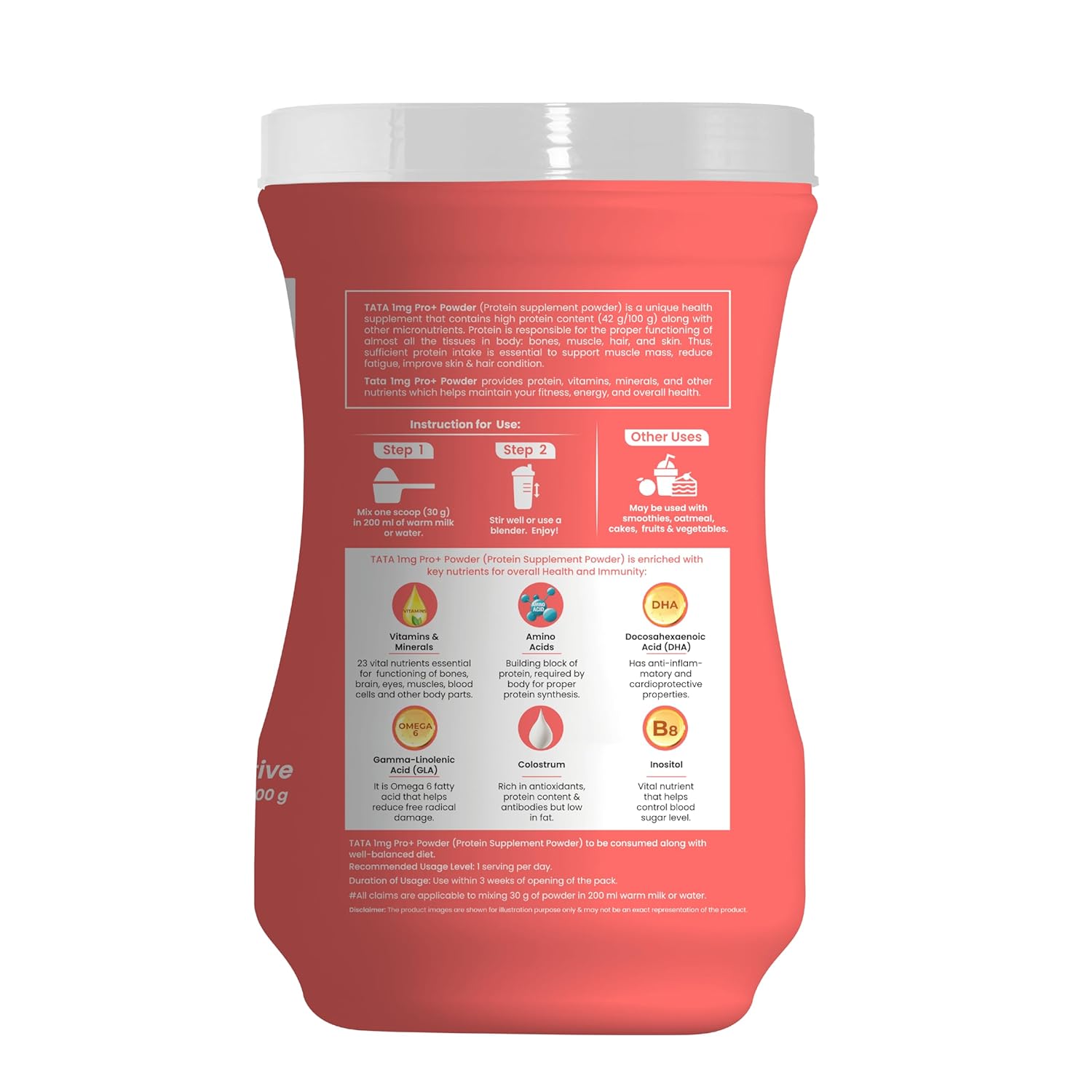 Tata 1mg Pro+ Soy Protein Supplement Powder- High ProteinBest Amazon Deals