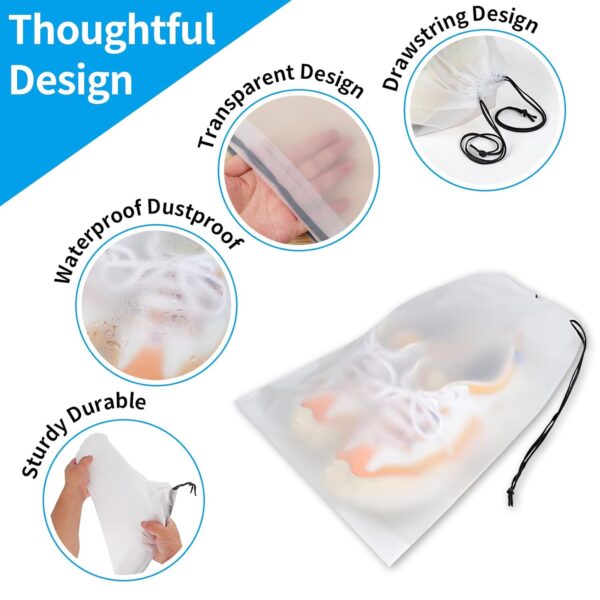 Shoe Bags for Travel, Drawstring Packing Bags, DustproofBest Amazon Deals
