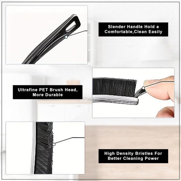 GLUN Plastic Multifunctional Grout Cleaning Brush, HardBest Amazon Deals