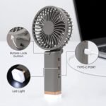Niwlix Portable Mini Hand Fan Rechargeable 3 Speed Modes,Best Amazon Deals