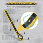 H HANUMANT ENTERPRISE Original Universal Car Jack RatchetBest Amazon Deals