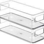INKULTURE Stackable Acrylic Fridge Organizer SturdyBest Amazon Deals INKULTURE Stackable Acrylic Fridge Organizer SturdyBest Amazon Deals