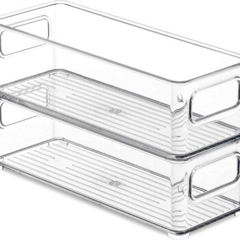 INKULTURE Stackable Acrylic Fridge Organizer SturdyBest Amazon Deals INKULTURE Stackable Acrylic Fridge Organizer SturdyBest Amazon Deals