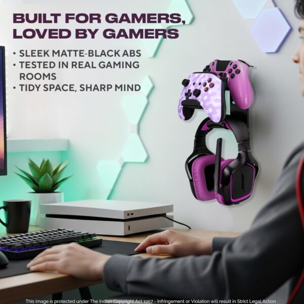 Headphone Stand | Compatible with PS5 Controller Stand,Best Amazon Deals