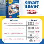 Smart Saver 6 Pack Compression Storage Space Bags ForBest Amazon Deals