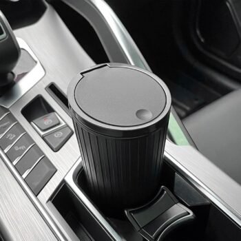 Soko Plastic Carbin Mini Car Trash Can With Lid, SmallBest Amazon Deals