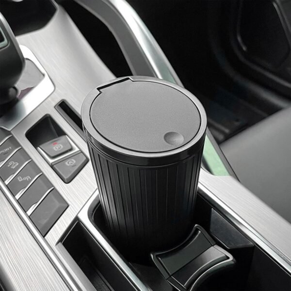Soko Plastic Carbin Mini Car Trash Can With Lid, SmallBest Amazon Deals