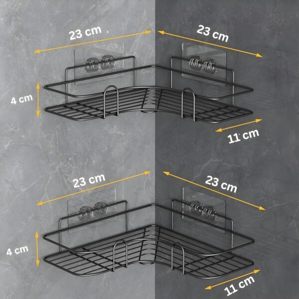 RAYMOX Pack of 2 Self-Adhesive Shelf/Storage OrganizerBest Amazon Deals