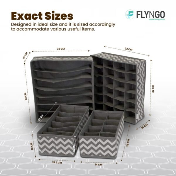 FLYNGO Foldable Drawer Organizer ForBest Amazon Deals