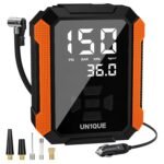 UN1QUE PT400 Tyre Inflator for Car, 150PSI 12V DC Car AirBest Amazon Deals