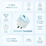 Lifelong Electronics 10A WiFi Smart Power Plug for HomeBest Amazon Deals