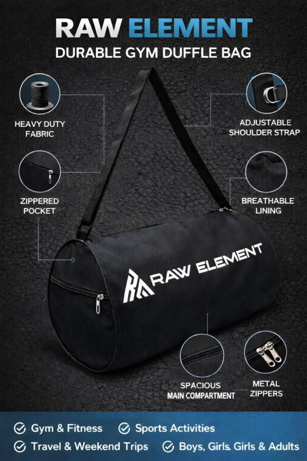 Gym Shaker, Wrist Band & Gym Bag Combo | FitnessBest Amazon Deals