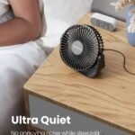 Gaiatop USB Portable Desk Fan, 3 Speeds, Quiet, SmallBest Amazon Deals