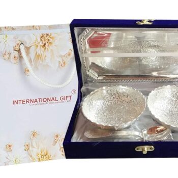 INTERNATIONAL GIFT German Silver Brass Two Bowl with TwoBest Amazon Deals