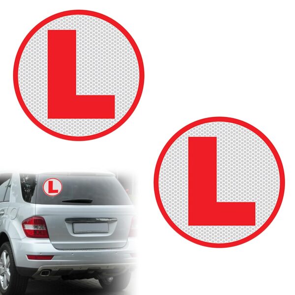 GLUN VinylReflective L Glass Sticker for LearningBest Amazon Deals