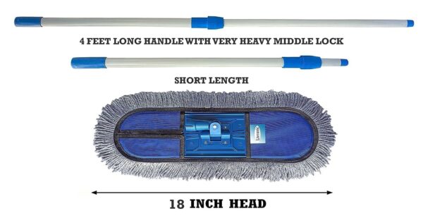 Livronic Plastic Wet & Dry Cotton Pad Floor MopBest Amazon Deals