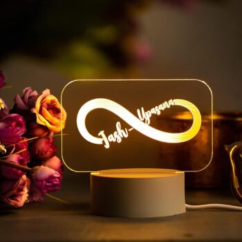 AICA Personalized Couple Name LED Table Lamp InfinityBest Amazon Deals AICA Personalized Couple Name LED Table Lamp InfinityBest Amazon Deals