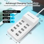 USB Charger Station Block with Rapid Charging Auto DetectMobile Accessories Deal
