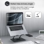 Portronics My Buddy K11 Metal Laptop Stand with 360Best Amazon Deals