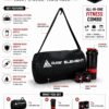 Gym Shaker, Wrist Band & Gym Bag Combo | FitnessBest Amazon Deals