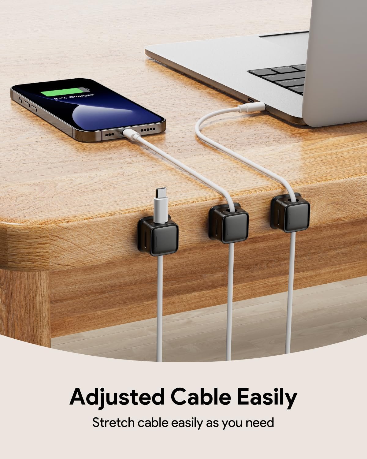 GadgetBite Magnetic Cable Organizer Clips Self-AdhesiveBest Amazon Deals