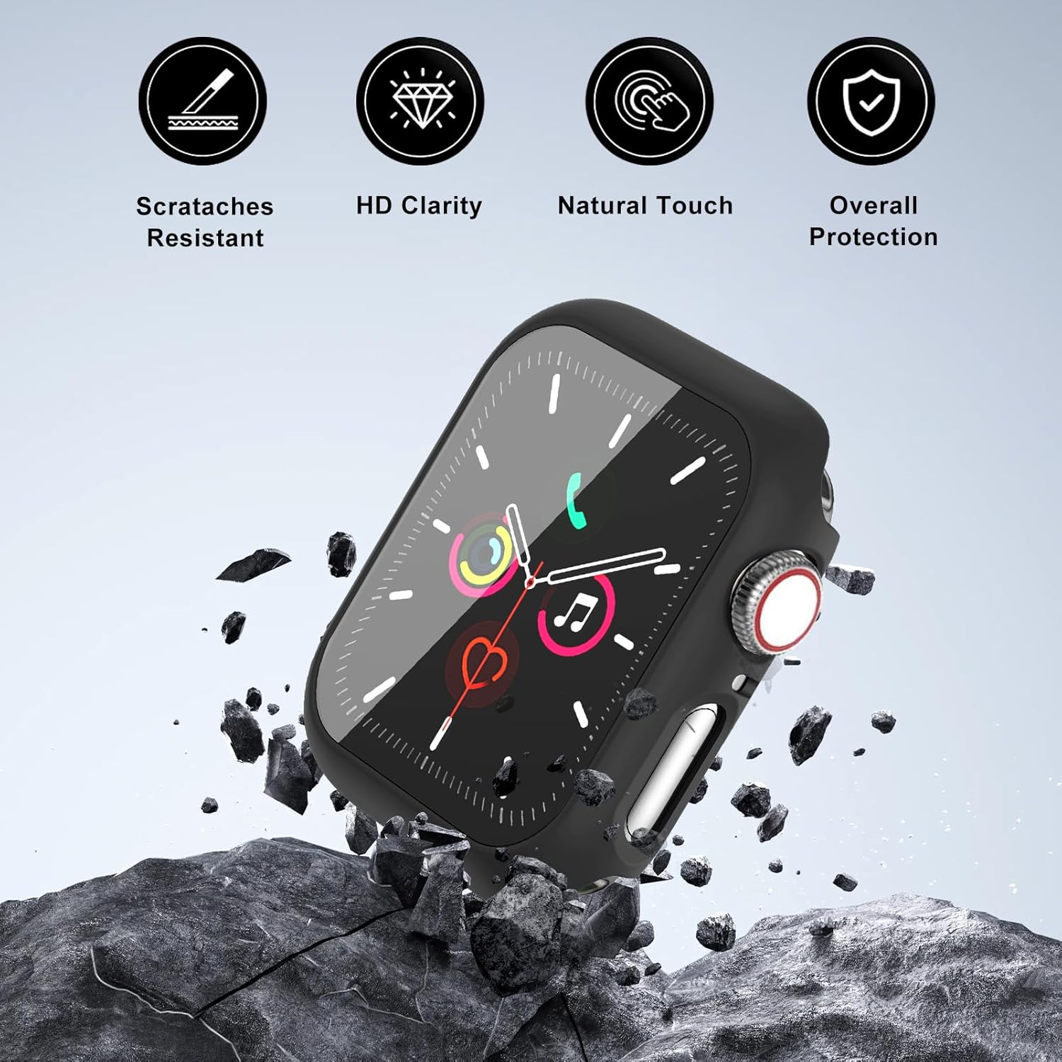 2 Pack Case for Apple Watch Screen Protector SE 3(2025)Best Amazon Deals