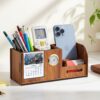 Deskart Stylish Pen Holder Stand with Clock, Two YearsBest Amazon Deals Deskart Stylish Pen Holder Stand with Clock, Two YearsBest Amazon Deals