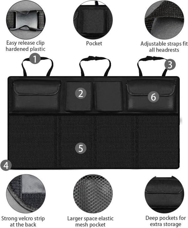 Car Trunk Organizer, Backseat Hanging Organizer With 8Best Amazon Deals