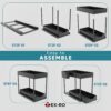 TEX-RO 2 Tier Under Sink Storage Organizer for Kitchen &Best Amazon Deals