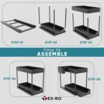 TEX-RO 2 Tier Under Sink Storage Organizer for Kitchen &Best Amazon Deals