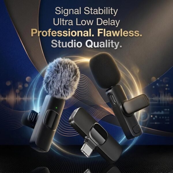 GADGETSWEAR Furry K8 Wireless Lavalier Microphone,Best Amazon Deals