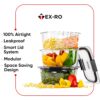 TEX-RO Air Tight Container For Fridge Organizer PlasticBest Amazon Deals