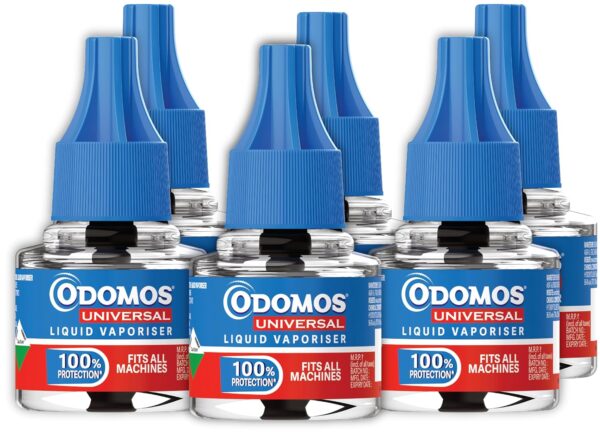 Odomos Universal Liquid Vaporiser 45ml X Pack Of 6 |Best Amazon Deals