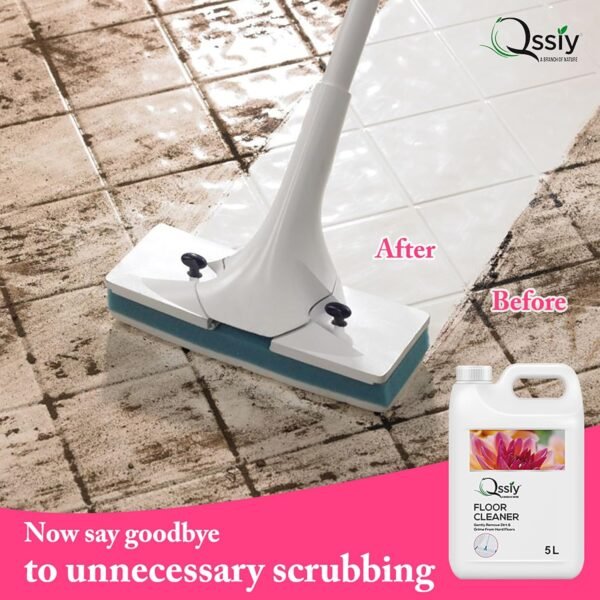 QSSIY Floor Cleaner 5L Rose | Concentrated for HomeBest Amazon Deals