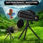 Sounce 40X60 HD Monocular with Built-in Compass  HighBest Amazon Deals