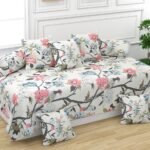 COVE & HUES Cotton Diwan Set Covers |8 Pieces Diwan CoverBest Amazon Deals