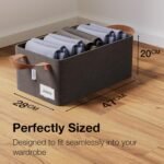 BOXJOY 4 Pcs Wardrobe Cloth Organizer for Storage BoxBest Amazon Deals