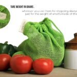 Necavu 100% cotton set of 6 fridge bag | Eco-friendlyBest Amazon Deals