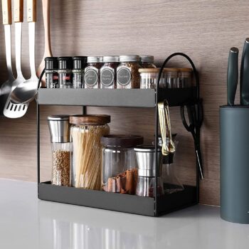 Go Hooked 2-Tier Standing Rack | Bathroom CountertopBest Amazon Deals