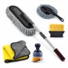 5 in 1 Car Cleaning Kit with Long Handle MicrofiberBest Amazon Deals