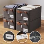 BOXJOY 4 Pcs Wardrobe Cloth Organizer for Storage BoxBest Amazon Deals
