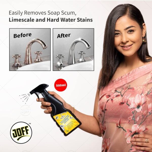 JOFF Tap & Shower Cleaner 500ml|Instantly RemovesBest Amazon Deals