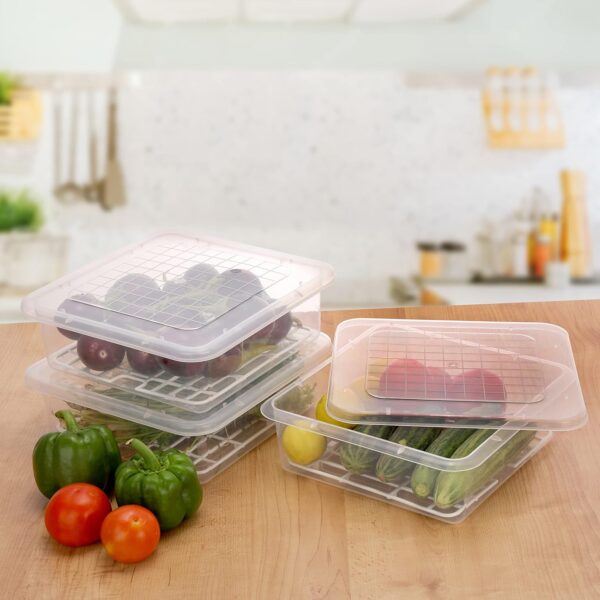 RIOMAX Fridge Storage Boxes Fridge Organizer withBest Amazon Deals