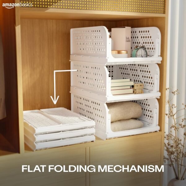 Amazon Basics Clothes Organizer for Wardrobe | Foldable &Best Amazon Deals