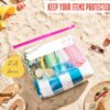 Reusable Transparent Storage Bags with Slider Zip Lock |Best Amazon Deals