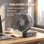 Niwlix Portable Mini Hand Fan Rechargeable 3 Speed Modes,Best Amazon Deals