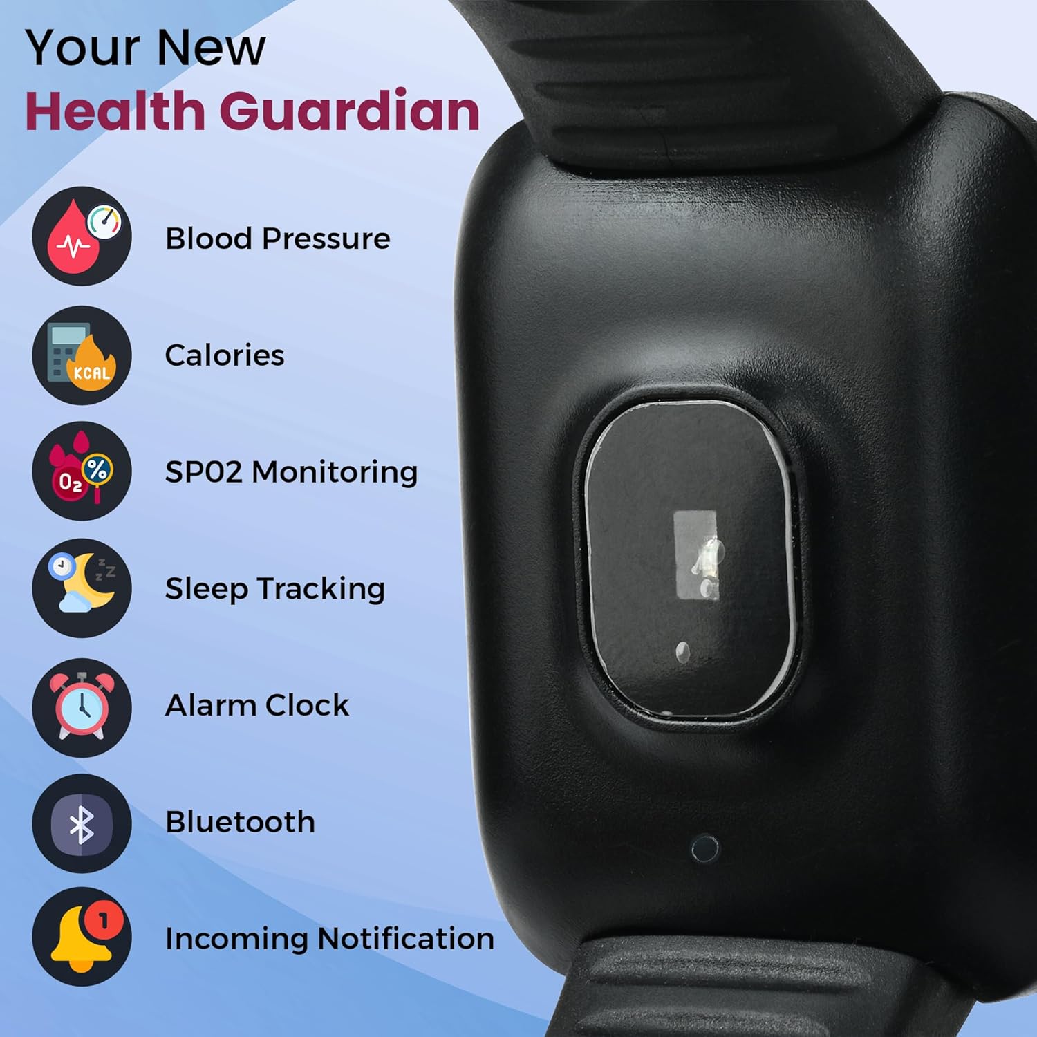 Bouncefit M I D116 Fitness Band Smart Watch for Men,Best Amazon Deals