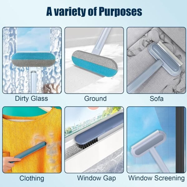 Shuttle Art 5 in 1 Cleaning Brush, Double-Sided WindowBest Amazon Deals