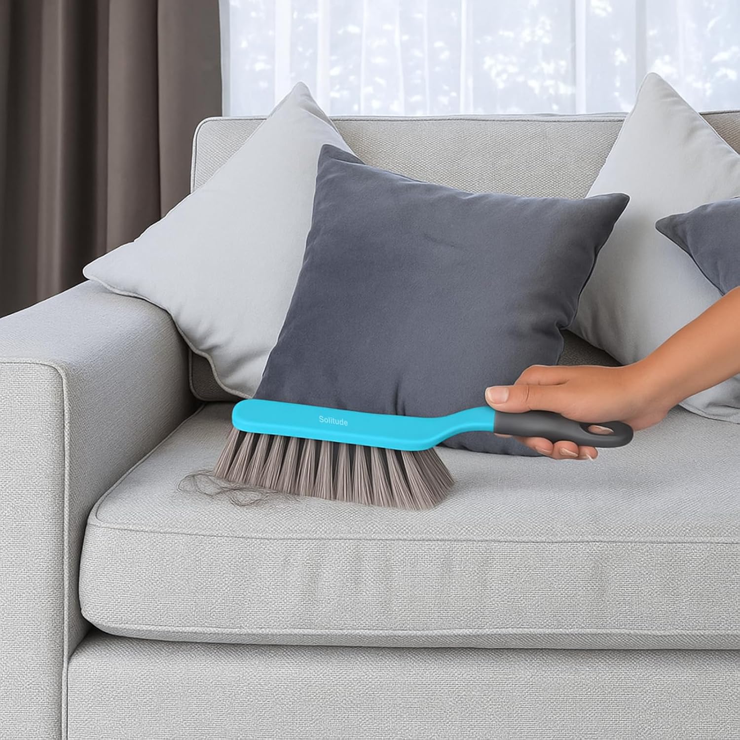 Solitude Long Bristle Dust Remover Brush for DailyBest Amazon Deals