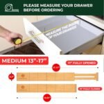 Farmical Drawer Dividers Organizer with Partition ExpandsBest Amazon Deals